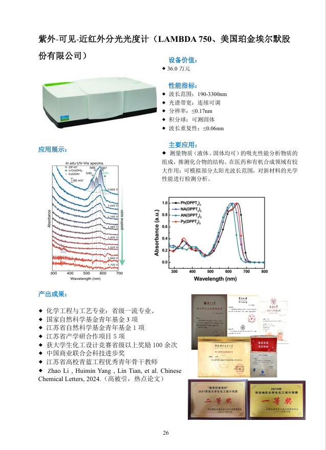 紫外-可见-近红外分光光度计（...